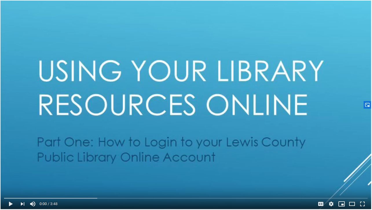 How do I login?  The Online Library